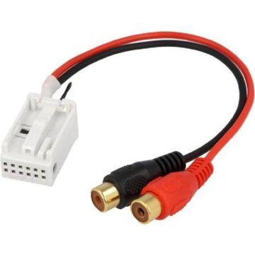Cable Adaptateur RCA pour Autoradio Mercedes - Lecture de musique d'un appareil audio extérieur