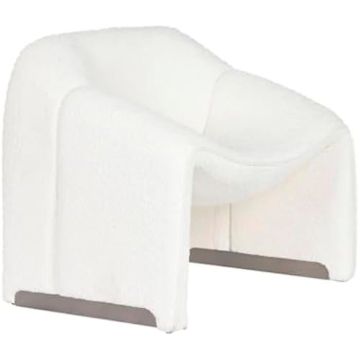Chaise de Salle à Manger - HOME ESPRIT - Blanche - 84 x 64 x 74 cm - Style Contemporain - Utilisation Intérieure