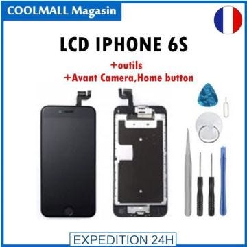 Noir Complet Ecran Lcd pour IPhone 6S