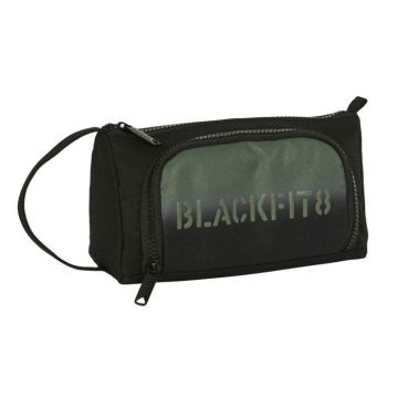 Taille crayon Safta - 442246907 - Trousse Scolaire avec Accessoires BlackFit8 Gradient Noir Vert militaire (32 Pieces)