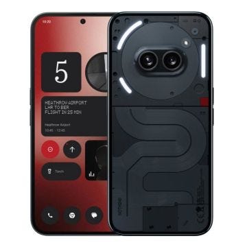 Nothing PHONE (2a) Noir 12Go +
