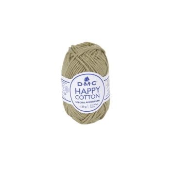 Fil à crocheter - DMC - Natura Happy Cotton - 3mm - 20g - Couleur beige 772