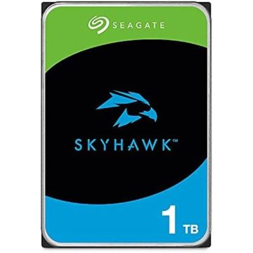 Disque Dur Interne de vidéosurveillance Seagate SkyHawk 1 To SATA 6 Go/s 256 Mo de mémoire Cache