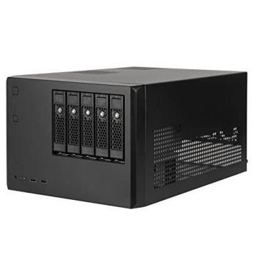 Boîtier NAS - SILVERSTONE - SST-CS351B - 5 baies d'extension - SAS-12G/SATA-6G