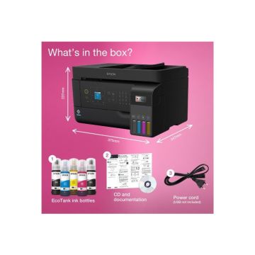Imprimante Multifonction - Epson - Ecotank ET-4810 - Jet d'Encre - Sans Fil - A4