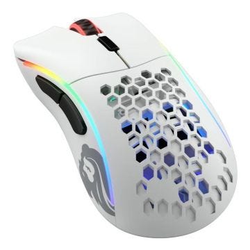 Glorious PC Gaming Race Model D- Wireless Souris Gaming - blanc, mat