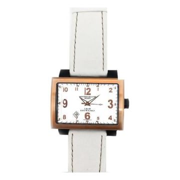 Montre Femme - Montres de Luxe - 091691WH-GOLD - Quartz - Cuir - Doré