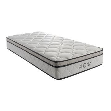Sommier Cadre Lattes - - 100x200 cm - Pieds Hauts - Rsistant aux Chocs et aux Rayures