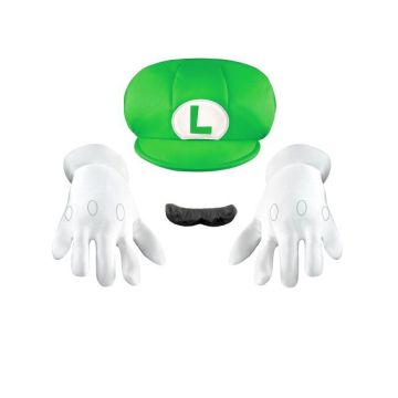 Accessoire déguisement vendu seul - Set accessoires Luigi Enfant