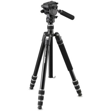 Trépied photo et vidéo - Cullmann - NANDO 560M RW15 - Noir - black-silver - Stable et léger