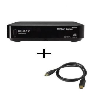 Terminal TN8000hd HUMAX + 1 x câble HDMI HD ME ( vendu sans carte )