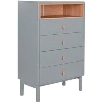 Commode - HOME ESPRIT - Multicolore - 80 x 40 x 117 cm - Tiroir(s) - Montage facile