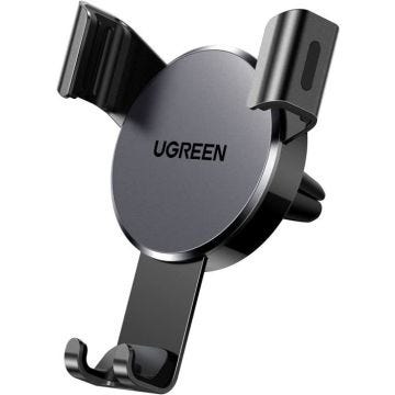 Support Téléphone Voiture Gravité Grille Aération Porte Smartphone Voiture Ventilation Accroche Téléphone Voiture Compatible [J49]