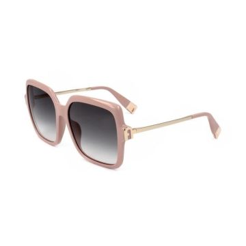 Lunettes de Soleil Furla SFU626 58/17/140 0816 SHINY FULL PASTEL PINK ACETATE WOMAN FUR SUN SFU626 0816 58 17 140