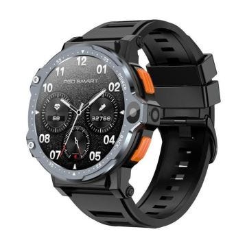 Montre Connectée Android 4G Écran HD 1.54' Tactile GPS Caméra Double SIM 2GB 16GB Noir YONIS