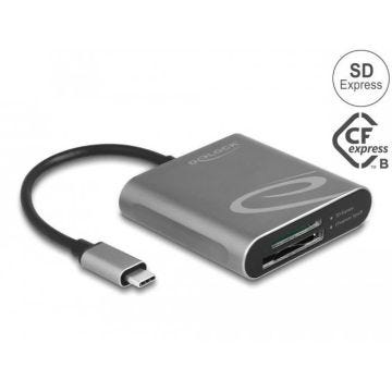 DELOCK 91000 LECTEUR DE CARTE MÉMOIRE USB 3.2 GEN 2 (3.1 GEN 2) TYPE-C