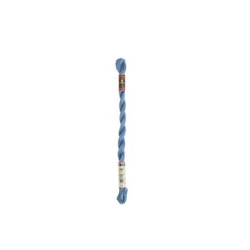 Fil DMC Coton Perlé Small N8 Col. 931 Bleu