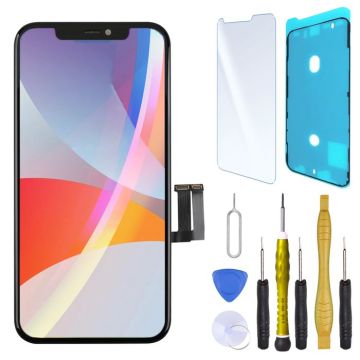 Ecran Remplacement INCELL pour iPhone 11 Joint d'ecran + Verre trempe et Outils