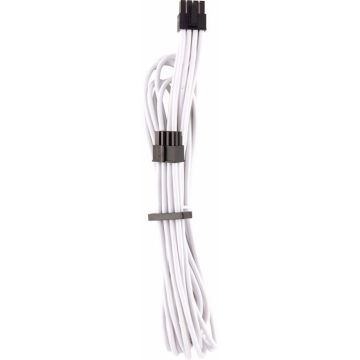Câble EPS12V - CORSAIR - Type 4 - Blanc - Premium - Individuellement gainé