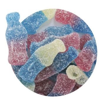 Purple Cola PIK , HARIBO 4 sachets 120gr= 480gr