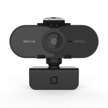 Webcam DICOTA PRO Plus Full HD - Couleur - 1920 x 1080 - 1080p - audio - USB 2.0