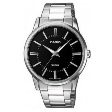 Montre - CASIO - Classique - Cadran noir - Acier inoxydable - Quartz