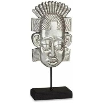 Figurine décorative - GIFT DECOR - Indienne argentée - 17,5 x 36 x 10,5 cm - 4 unités - Multicolore