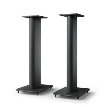 Pieds de sol Kef S2 pour enceintes LS50 Noir Carbone Vendus à la paire