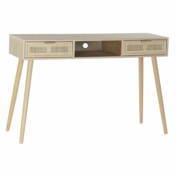 bureau ‎s3022184 bois de paulownia bois mdf (120 x 42.5 x 78 cm)