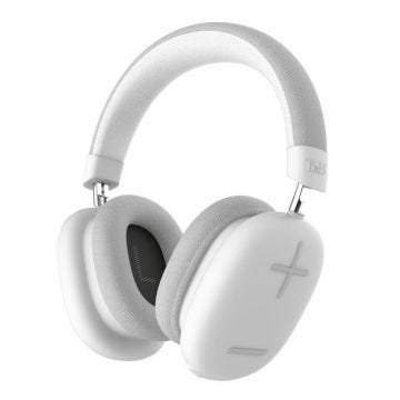 Casque Bluetooth - TNB - BOUNCE - Sans fil - Sur-oreille - Blanc & gris