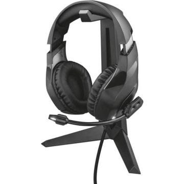 Trust Gaming GXT 260 Cendor Support Casque Gamer, Porte Casque Patins, Organisateur de Bureau, Accessoire Setup Deco PC