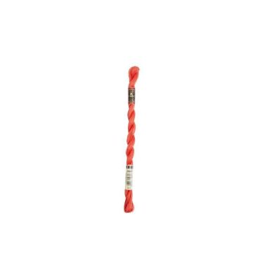 Fil DMC Coton Perlé Small N8 Col. 351 Rouge