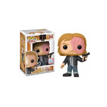 Funko - Figurine Walking Dead -Dwight Burnt Face Exclu Pop 10cm
