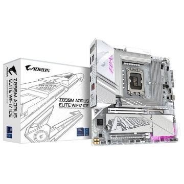 Carte mère - GIGABYTE - Z890M A ELITE WF7 ICE - Socket 1851 - DDR5 - M.2 PCIe 5.0