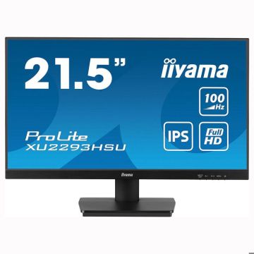 Ecran PC - IIYAMA PROLITE XU2293HSU-B6 - 21,5" 1920x1080 - Dalle IPS - 1ms - 100Hz - HDMI / DisplayPort