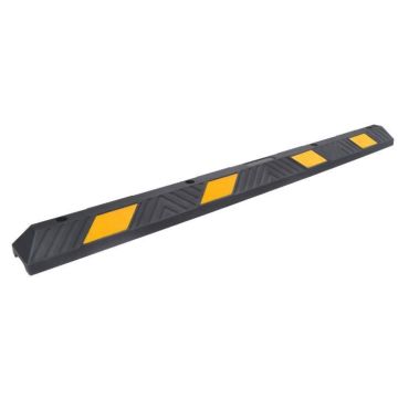 Bloc de parking 1830 mm en caoutchouc, Lot de 48 pièces