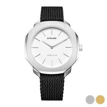 Montre Mixte D1-MILANO (36 mm) - Mouvement Quartz - Affichage Alphanumérique - Couleur Doré