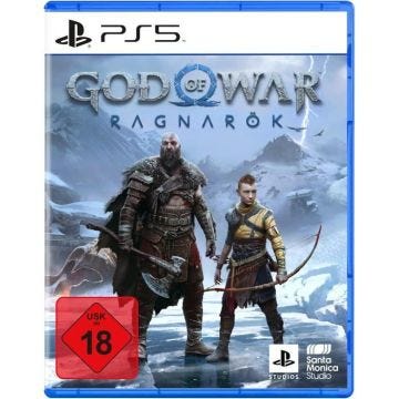 Jeu vidéo - God of War - Ragnarök - PlayStation 5 - 100% Uncut - Édition Standard - Noir