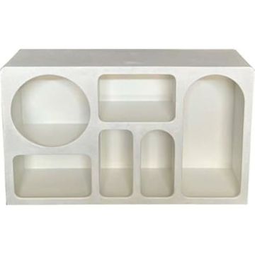 Buffet Bas - HOME ESPRIT - Multicolore - 120 x 75 cm - Meuble de Séjour - Salle à Manger