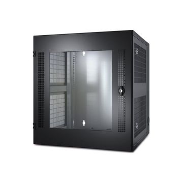 Rack mural ventilé - APC - NetShelter WX - 13U - Façade verrouillable - Noir