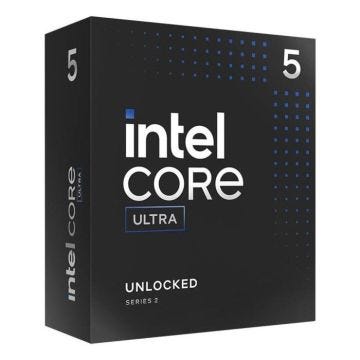 Processeur INTEL Core Ultra 5 avec une puissance de 5.2Ghz et 24Mo de mémoire cache.