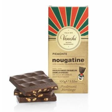 Tablette Nougatine Bar 100gr Venchi x2