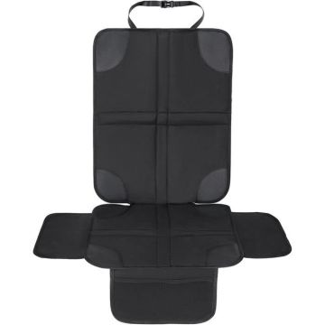 Tapis de siège Auto antidérapant - AQSACOKIYA - Noir - Protection siège - Universel - 16 cm