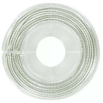 Élastique gainé - MÉGACRÉA - 1 mm - 5 m - Couleur argent