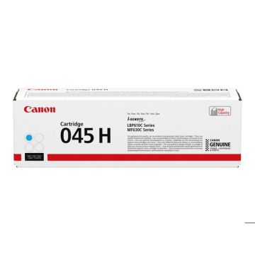 Cartouche de toner CANON 045 H - Haute capacité - Cyan - Originale