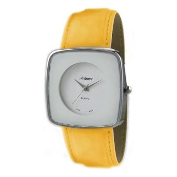 Montre Mixte - Arabians - DBP2045Y - Quartz - Bracelet en Cuir - Blanc