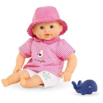 Poupon - COROLLE - Bébé Bain Océane - 30 cm - jouet de bain - dès 18 mois