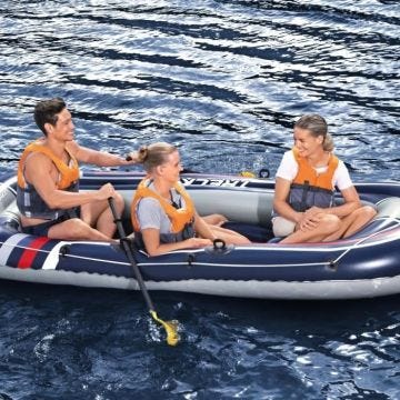 Paire de rames - NO NAME - Deluxe 3 sect. 124cm - Adulte - Bateau - Navigation