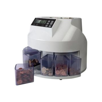 Safescan 1250 Compteuse de pièces - trieur GBP gris