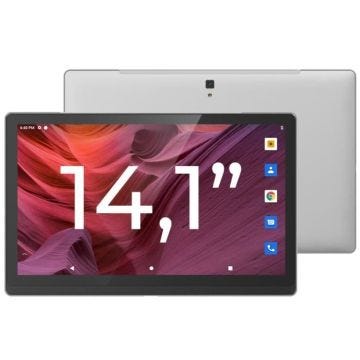 Tablette Tactile 14.1 Pouces 4G Grand Écran Full HD Android ROM 4Go+128Go + SD 32Go Noir YONIS
